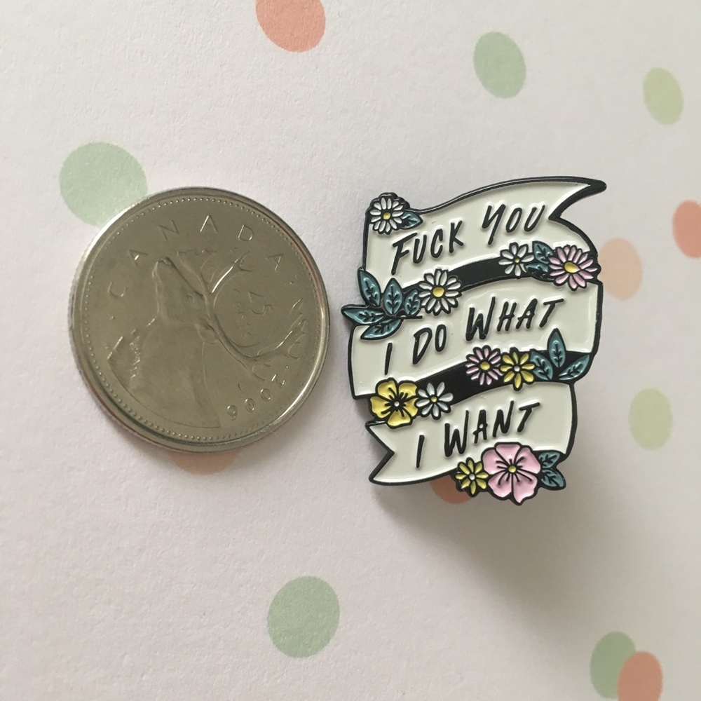 F*** Y** 🖕🏼 Enamel pin